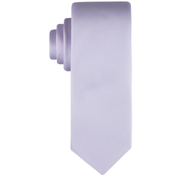 Calvin Klein Men Unison Solid Tie Lilac - Picture 1 of 1